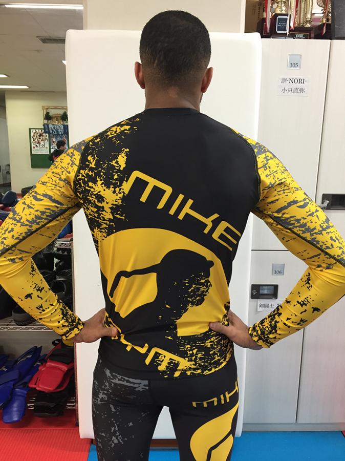 マイクスジムインナーシャツ イエロー