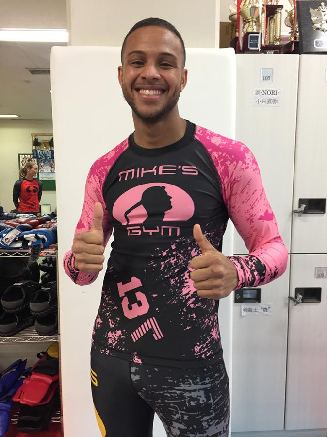 マイクスジムインナーシャツ ピンク