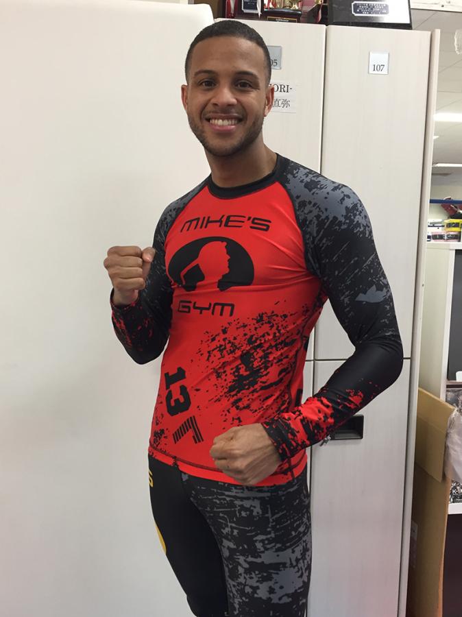 マイクスジムインナーシャツ レッド