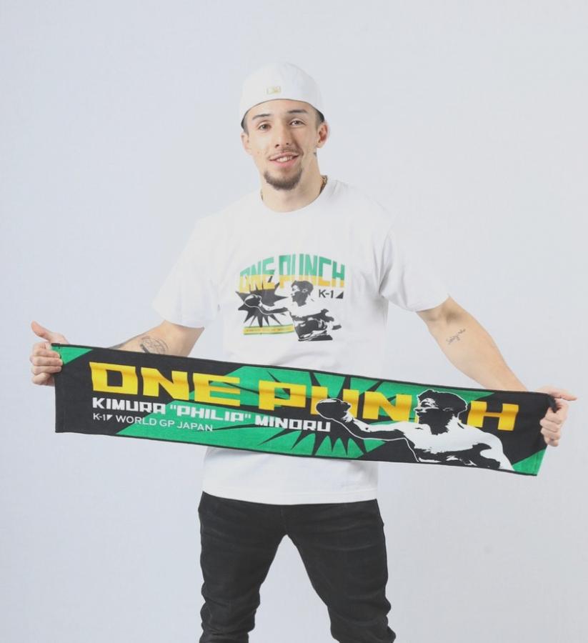 木村”フィリップ”ミノル「ONE PUNCHI」マフラータオル