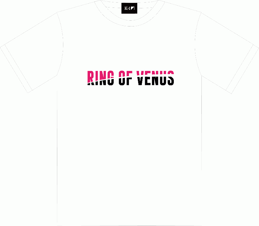 【ロゴ】「RING OF VENUS」Tシャツ