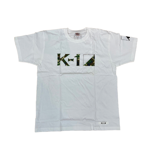 K-1 logo T-shirt (camouflage) White