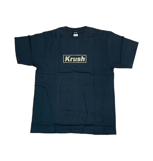 Krush square logo T-shirt (foil print)