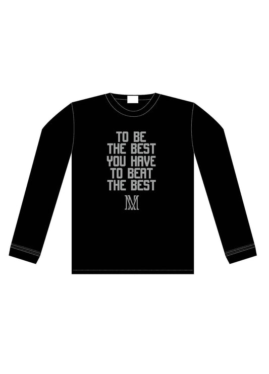 【野杁正明】「TO BE THE BEST」ロングスリーブTシャツ