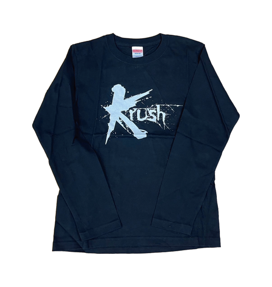 Krush Logo Long Sleeve Shirt Black