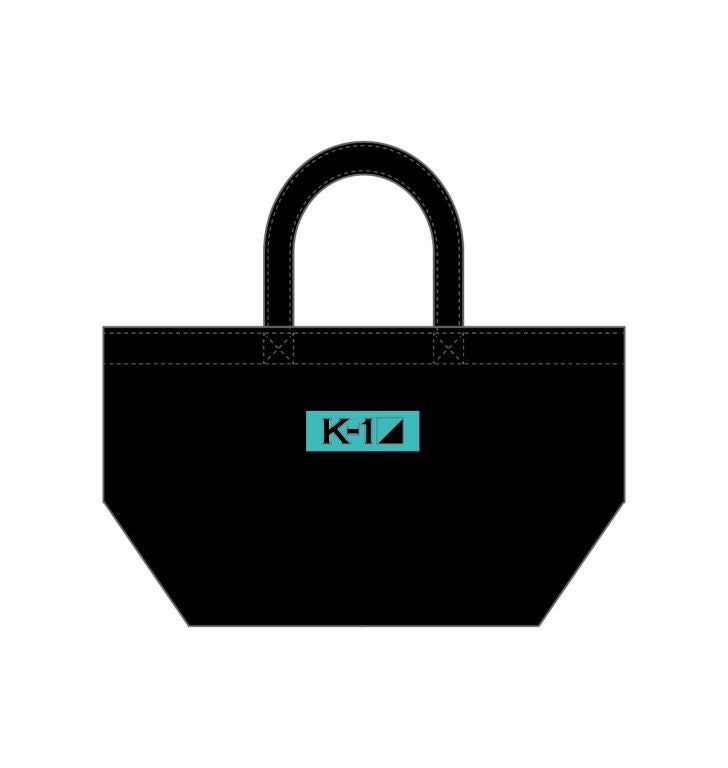 K-1 Logo Lunch Bag Square Logo Black