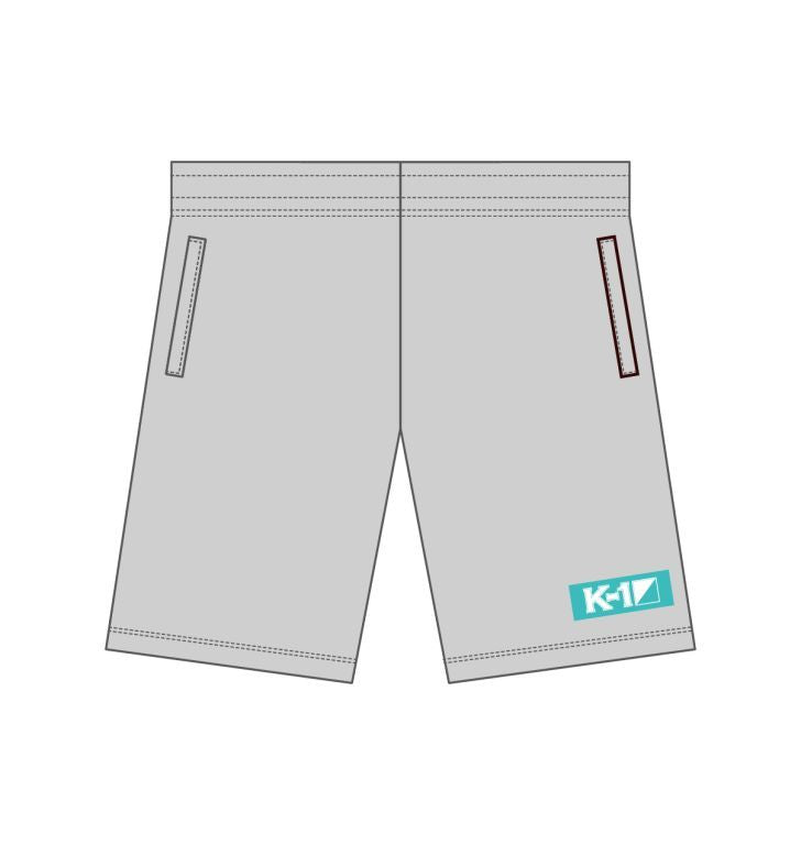 K-1 Logo Sweat Shorts Square Logo