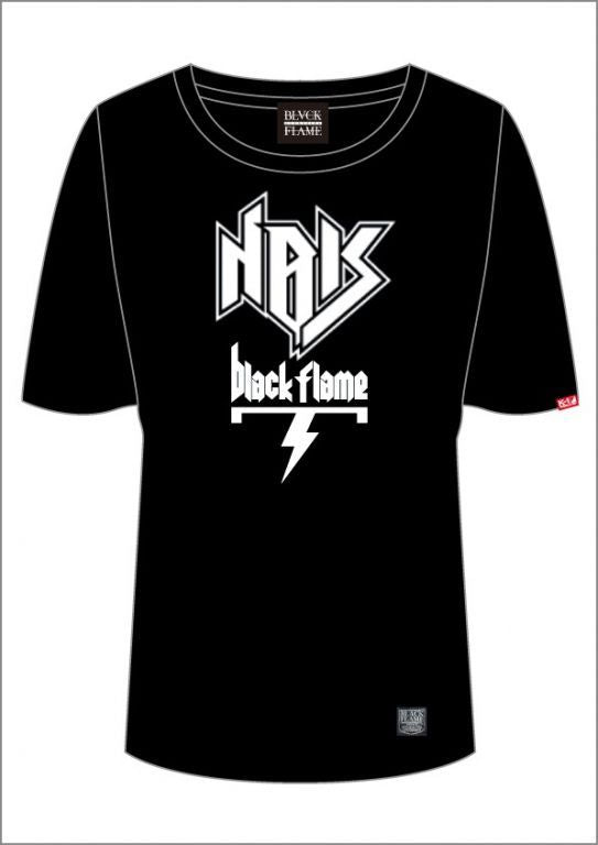 Takeru x BLACKFLAME T-shirt (black)