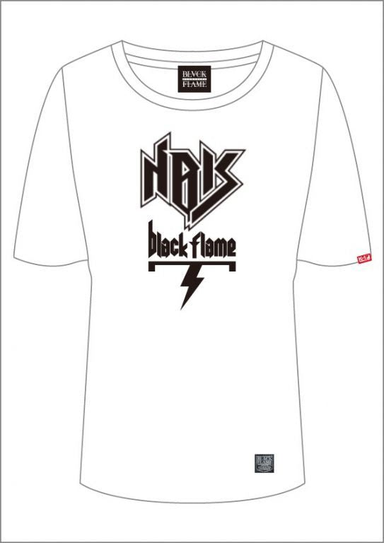 Takeru x BLACKFLAME T-shirt White