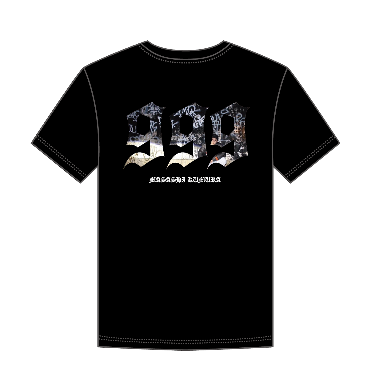 [Masashi Kumura] Player-produced goods "999" T-shirt