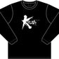 Krush Logo Long Sleeve Shirt Black