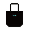 K-1 logo tote bag blue logo