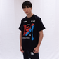 K-1 × rvddw DEFEAT COTTON TEE BLACK