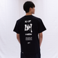 K-1 × rvddw DEFEAT COTTON TEE BLACK