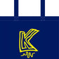 K-1 logo tote bag