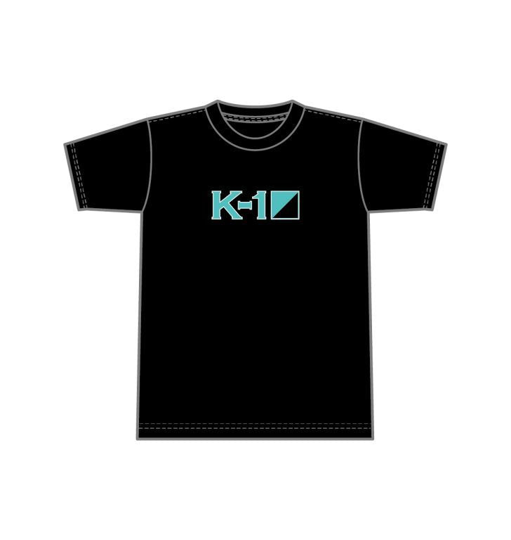 K-1 Logo Dry T-shirt Blue Logo