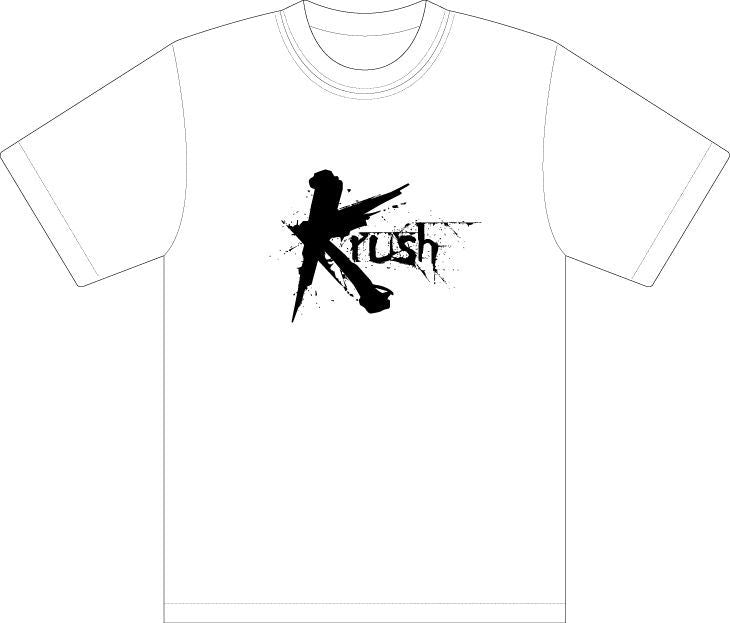 Krush logo T-shirt White