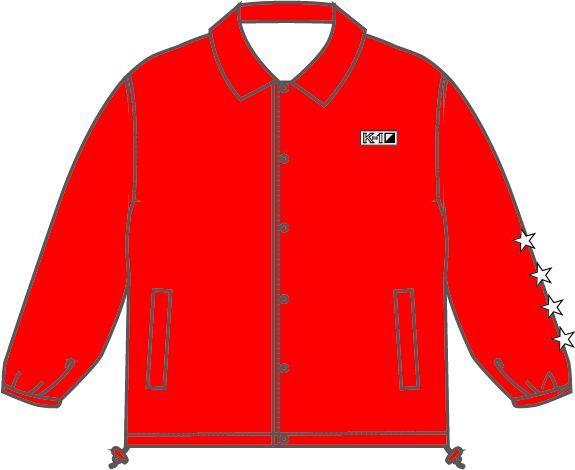 K-1 Coach Jacket Red