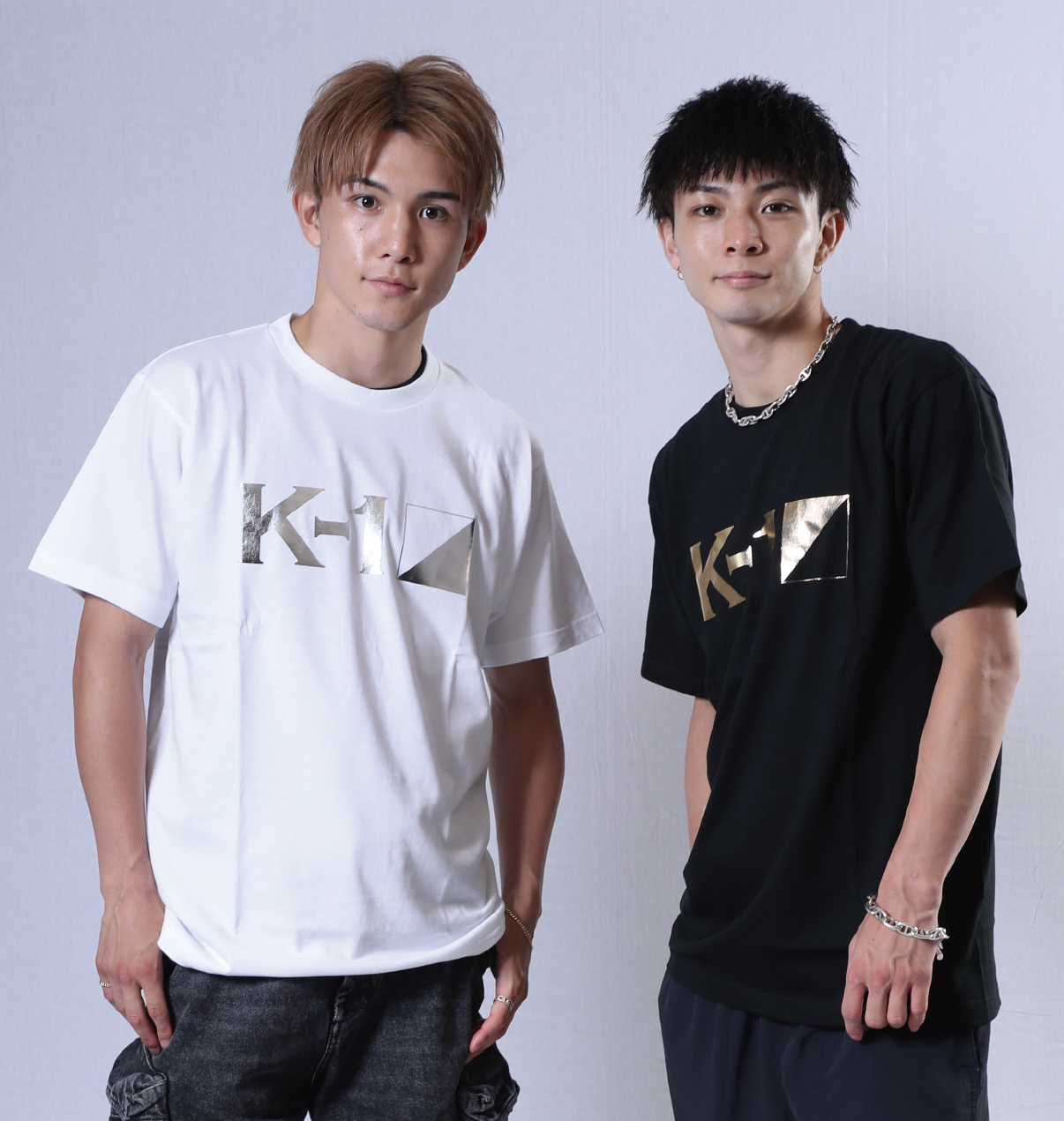 K-1ロゴTシャツ(箔プリント)