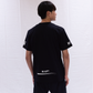 K-1 × rvddw LOGO COTTON TEE BLACK