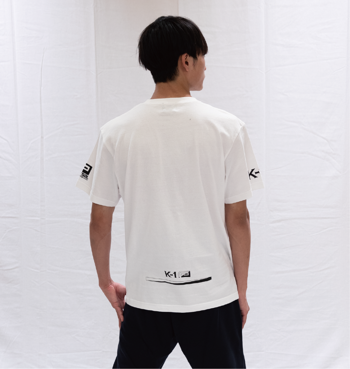 K-1 × rvddw LOGO COTTON TEE WHITE