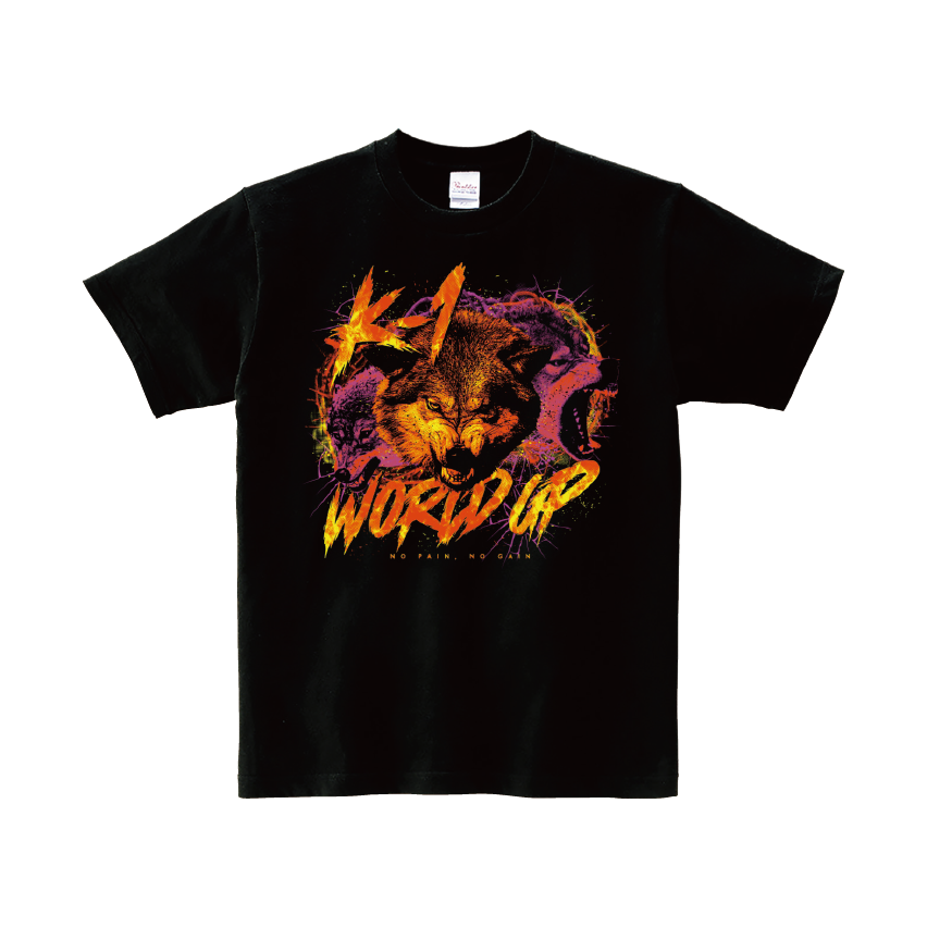 K-1「ウルフロゴ」Tシャツ