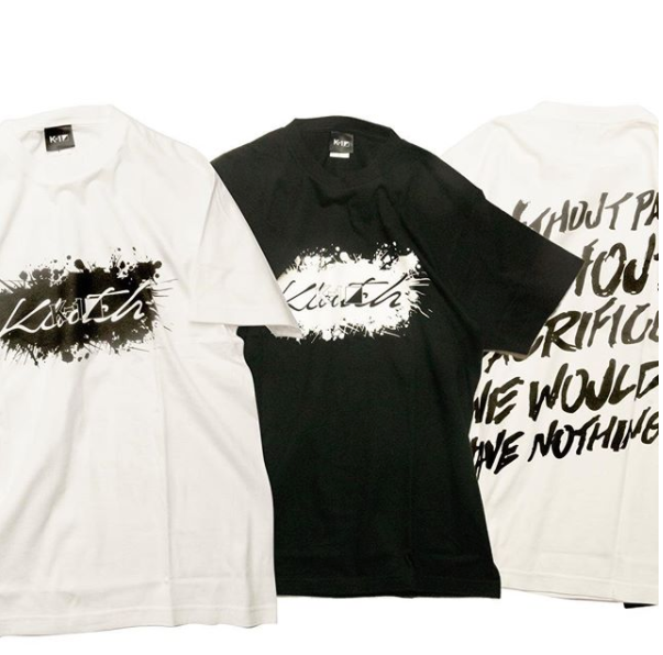 K-1×KLOOTCH collaboration design T-shirt