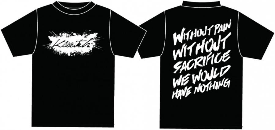 K-1×KLOOTCH collaboration design T-shirt