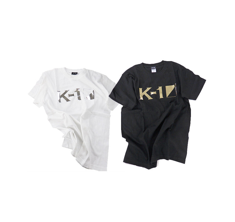 K-1 logo T-shirt (foil print) Women's size