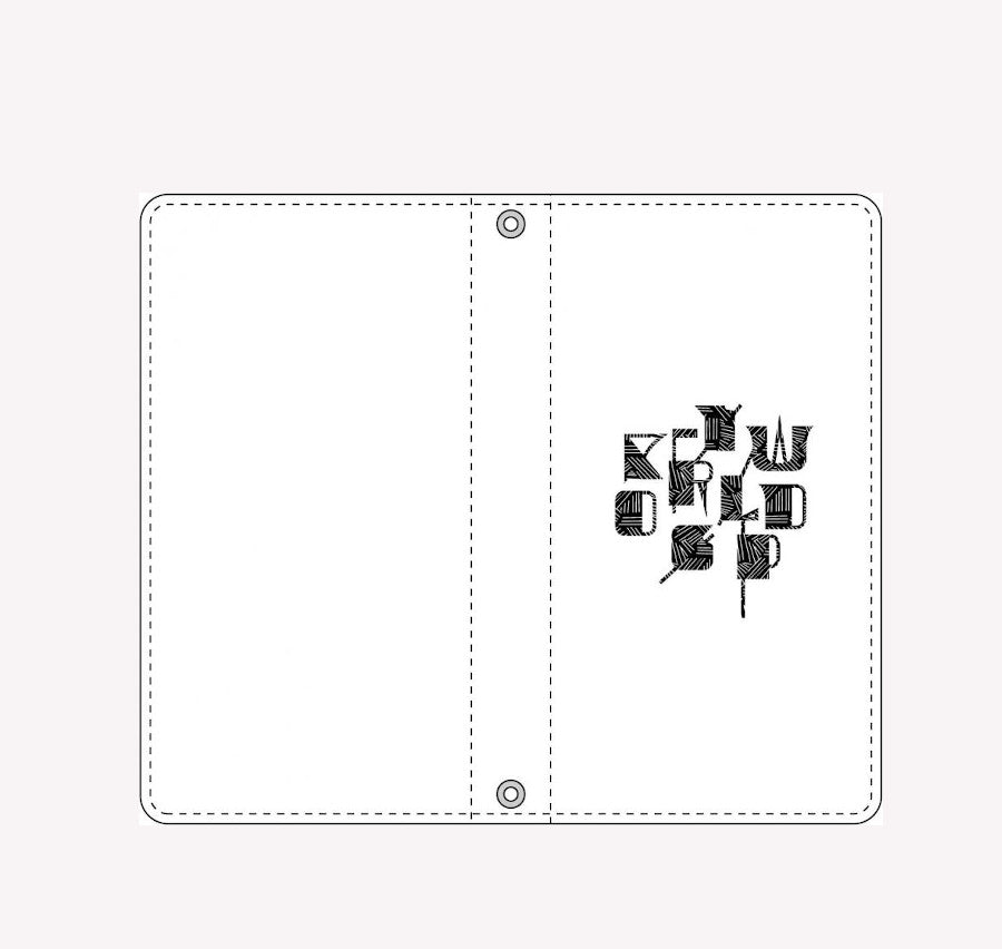 K-1グラフィック2手帳型スマホケース