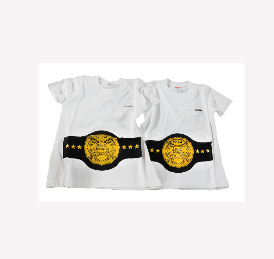 K-1 Championship Belt T-shirt (kids only)