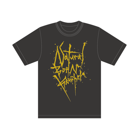【復刻】武尊「NBK」Tシャツ2 ブラック×ゴールド