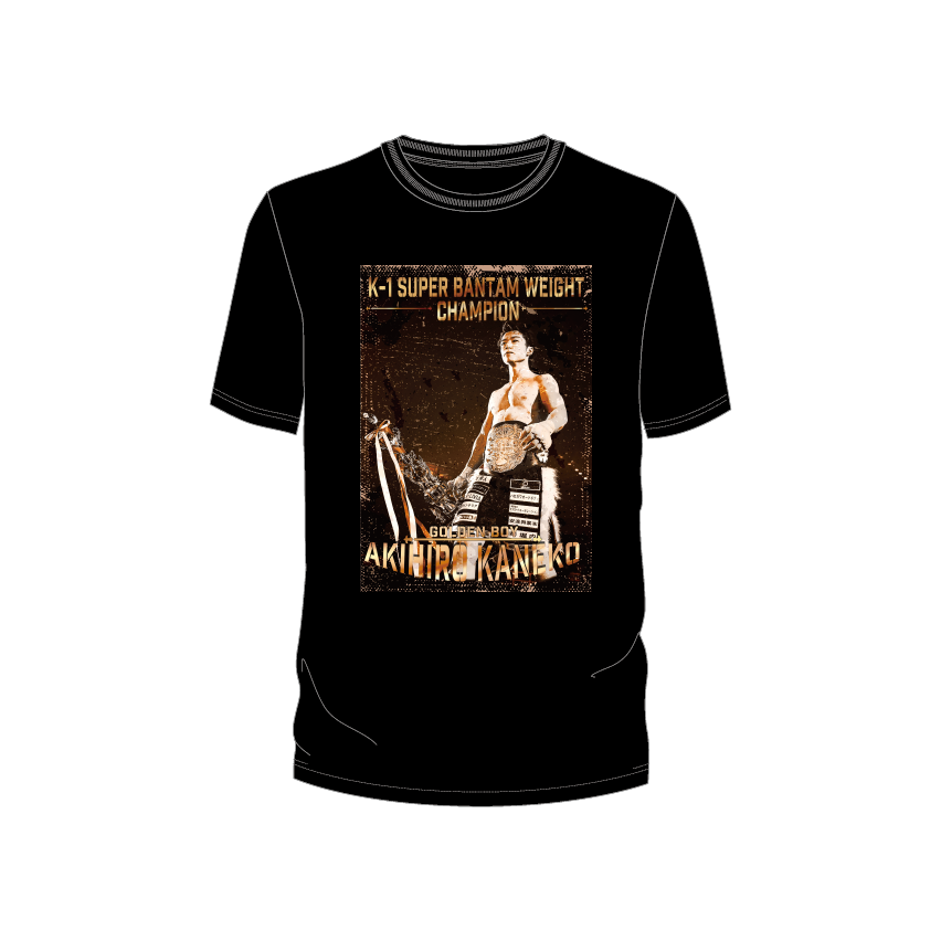【金子晃大】「第3代K-1スーパー・バンタム級王座戴冠記念」Tシャツ