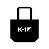 [K-1 logo] Canvas tote bag, black