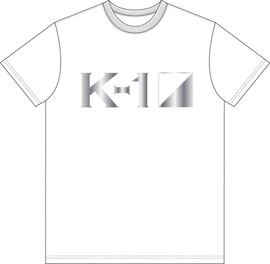 K-1 logo T-shirt (foil print) Women's size