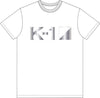 K-1ロゴTシャツ(箔プリント) レディースサイズ