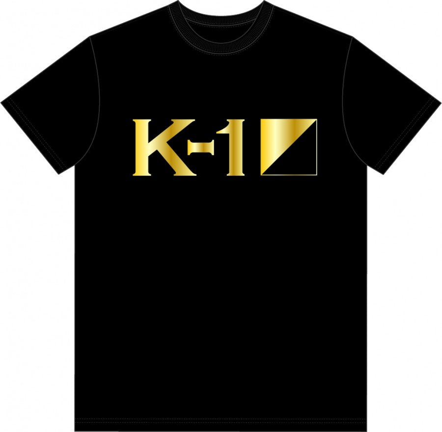 K-1 logo T-shirt (foil print) Women's size